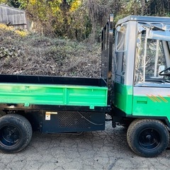 筑水キャニコム 乗用車 ELL801 油圧ダンプトラック 自走式 ガソリン 2WD-4WDの画像