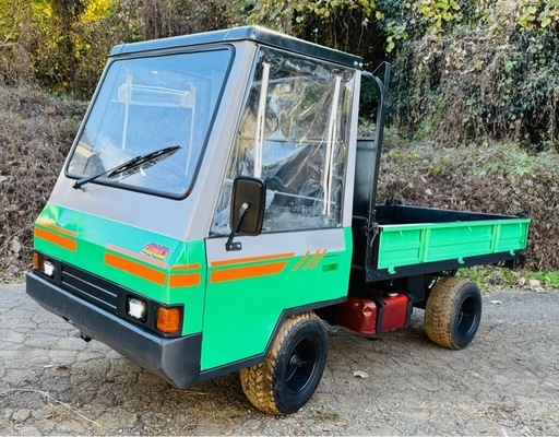 筑水キャニコム 乗用車 ELL801 油圧ダンプトラック 自走式 ガソリン