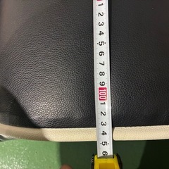 レザーソファーベット2人掛けの画像