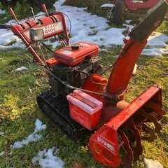 カワサキ　除雪機　ジャンクの画像