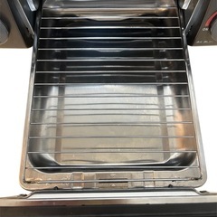 【美品SALE‼️】Rinnai ガステーブル グリル付き 都市ガス KG35NBKLの画像