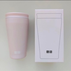 新品　ユニクロ ステンレスボトル ピンク 2025感謝祭 ノベルティの画像