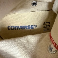 コンバース25.5cm メンズ 美品 数回のみ使用の画像