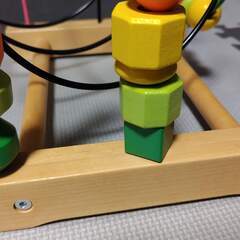 IKEA ビーズコースターの画像