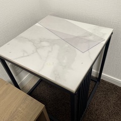セラミックテーブル　セラミックサイドテーブル　の画像