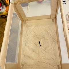 ベビーベッド プレイヤードの画像