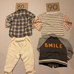 男の子　80 90 べびーぎゃっぷベビーギャップの画像