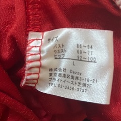 サンタ衣装／女性用の画像