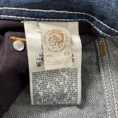 DIESEL ディーゼル LARKEE 008Y3 レギュラーストレート インディゴ ストレッチ デニムパンツ ジーンズ W26 正規品の画像