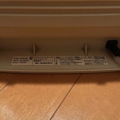 シャープ　セラミックファンヒーターの画像