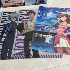 エヴァンゲリオンフィギュア　クリアファイルの画像
