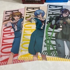 エヴァンゲリオンフィギュア　クリアファイルの画像