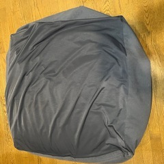 【無印良品】 大きいクッション ネイビーの画像