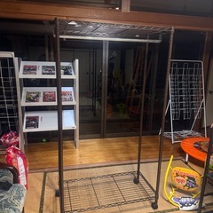 ハンガーラック　オンライン決済不可の画像