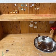 木のままごと キッチン
の画像
