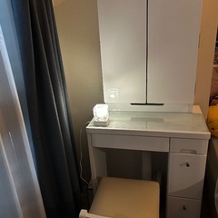 ドレッサー 鏡台 - ニトリ 椅子付きの画像