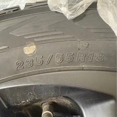 スタッドレスタイヤホイールセット 18インチの画像