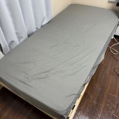 ベッド シングル マットレス付きの画像