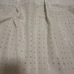 レースカーテン　2枚セット　アジャスターフック付きの画像