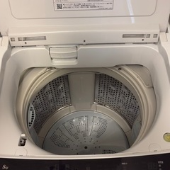 【格安】洗濯機　日立　ビートウォッシュ　8kg　2018年の画像