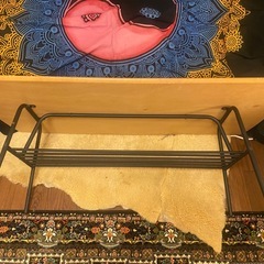 木目テーブルの画像