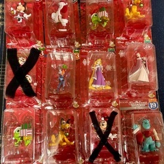 ディズニークリスマスオーナメントくじ！各一個