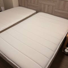 【良品】ニトリNウォームマットレス（シングルサイズ）の画像