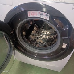 412 送料設置無料   Panasonic　ドラム式洗濯機　乾燥機能付き　10㌔の画像