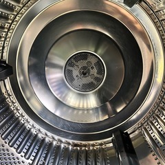 414 シャープ　ドラム式洗濯機　乾燥付　11/6kg 小型　左開きの画像