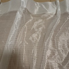 レースカーテン　2枚セット　アジャスターフック付きの画像