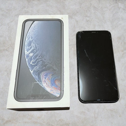 【箱付き】Apple iPhone XR ブラック