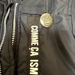 COMME CA ISM ネイビー アウターの画像