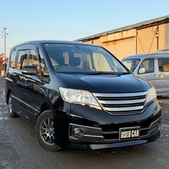 日産 セレナライダー ブラックライン 4WD 車検　2026/0...