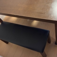 【格安】ダイニングテーブルセット　120cmの画像