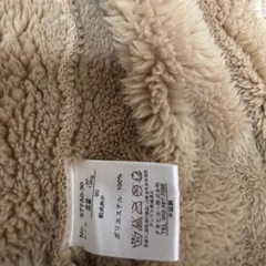 Nina Luck フリースジャケット フード付き　ふわふわの画像