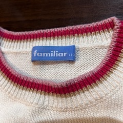 ファミリア　ベスト　110㎝
の画像