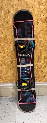 よいてさん専用　
スノーボード SCOOTER W-07（11-12）ビンディング＋カバー付き