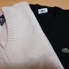 セーター　Lサイズ　2枚セット　lacoste他の画像