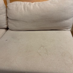 ローソファ2人掛けの画像