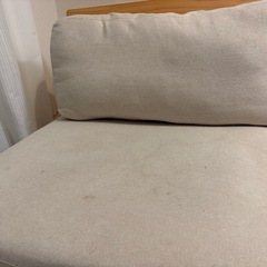 ローソファ2人掛けの画像