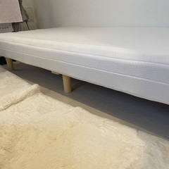 ニトリ　脚付ボンネルコイルマットレス　シングルの画像