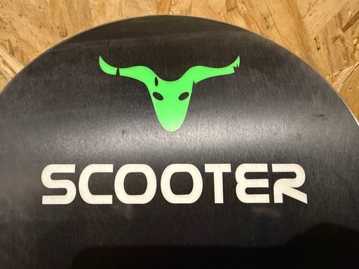 よいてさん専用　
スノーボード SCOOTER W-07（11-12）ビンディング＋カバー付き