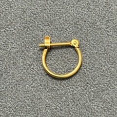 フープピアスk18の画像