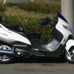 埼玉発216-38747Km】自賠責保険付 2000年 SUZUKIスカイウェイブ250 リミテッド CJ42A 状態良好ベンツテールの画像