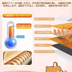 ペットホットカーペット❣️ペット用ヒーター 30段階温度調節 中型犬ペット用 Mの画像