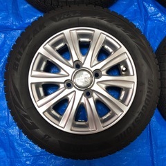 VRX2❄️🛞《155/65R13》軽スタッドレスタイヤ＆ホイール付き🛞⛄️の画像