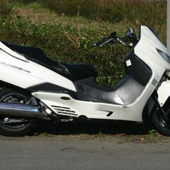 埼玉発216-11674Km】自賠責保険付 2000年 SUZUKIスカイウェイブ250 TYPE-S CJ42A 状態良好ベンツテールの画像