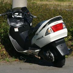 埼玉発216-11674Km】自賠責保険付 2000年 SUZUKIスカイウェイブ250 TYPE-S CJ42A 状態良好ベンツテールの画像