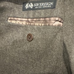 ⑥受付渡し終了！ジャケット メンズ ブラウン 無地 シンプル カジュアル ビジネスの画像