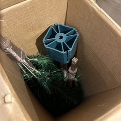 【美品】IKEA クリスマスツリー 150cmの画像
